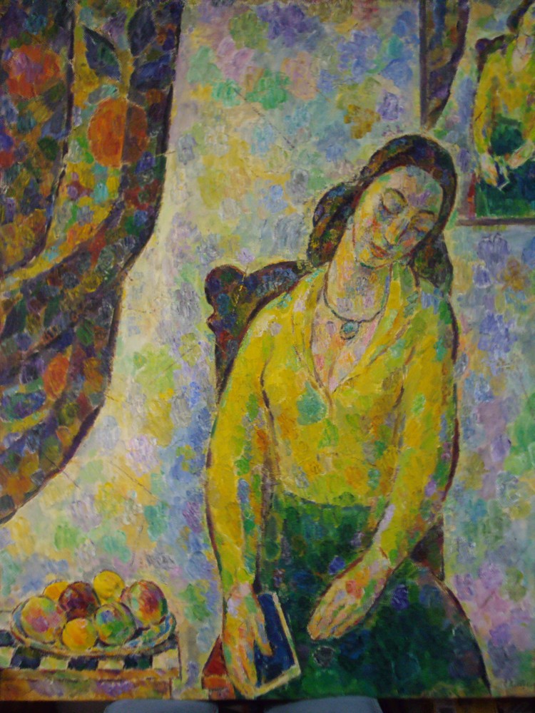 Portrait with fruit